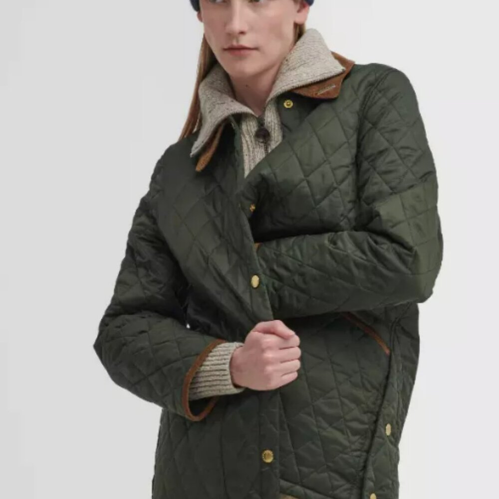 Barbour 30th Anniversary Modern Liddesdale -Olive/Clas MSRP$430 BRITISH ELEGANCE - Picture 4 of 16